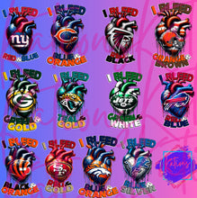 Load image into Gallery viewer, Tumblers - I Bleed NFL
