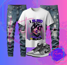 Load image into Gallery viewer, I BLEED NFL TSHIRT

