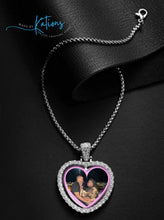 Load image into Gallery viewer, Heart Photo Necklace
