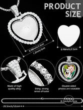 Load image into Gallery viewer, Heart Photo Necklace
