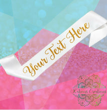 Load image into Gallery viewer, Birthday Sash
